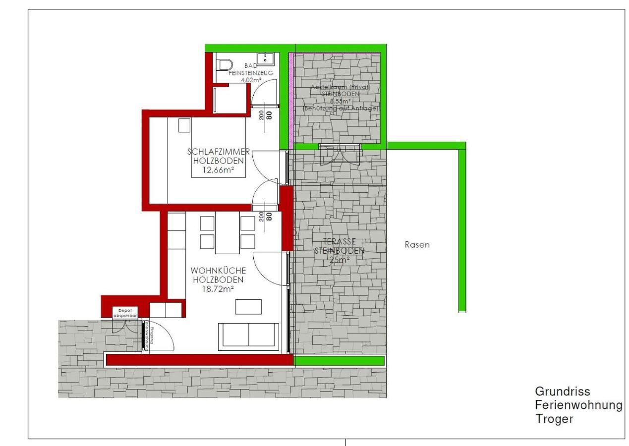 Ferienwohnung Troger Fieberbrunn Exterior foto